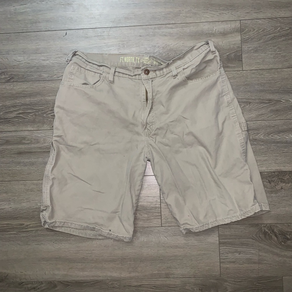 Dickie’s Khaki Cargo Shorts